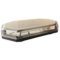  Girofar rampa transversal 38x21cm, h 7.6cm, 56 LED-uri, 39W, Eclipse CA 7632B 247 Lighting