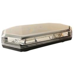  Girofar rampa transversal 38x21cm, h 7.6cm, 56 LED-uri, 39W, Eclipse CA 7632B 247 Lighting