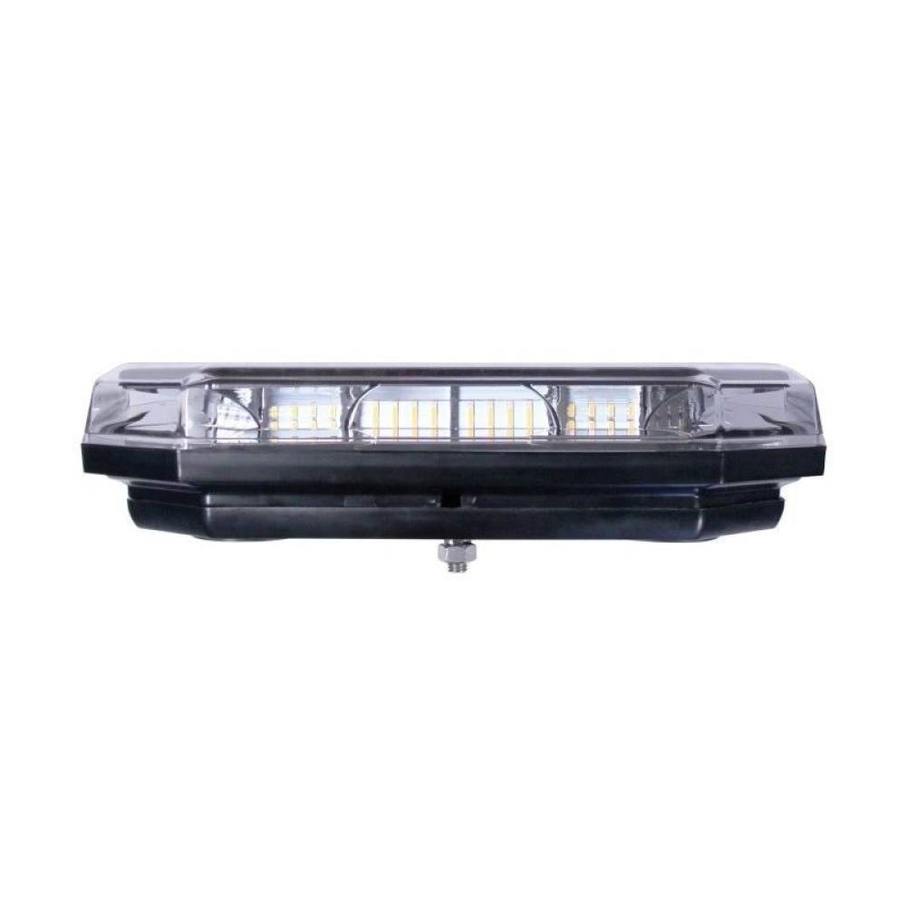  Girofar rampa transversal 38x21cm, h 7.6cm, 56 LED-uri, 39W, Eclipse CA 7632B 247 Lighting