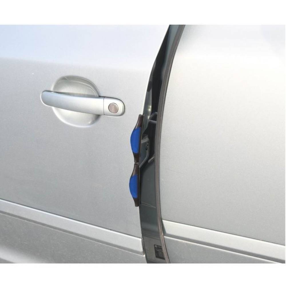 Protectie usa cu catadioptru albastru, 42961 CarCo