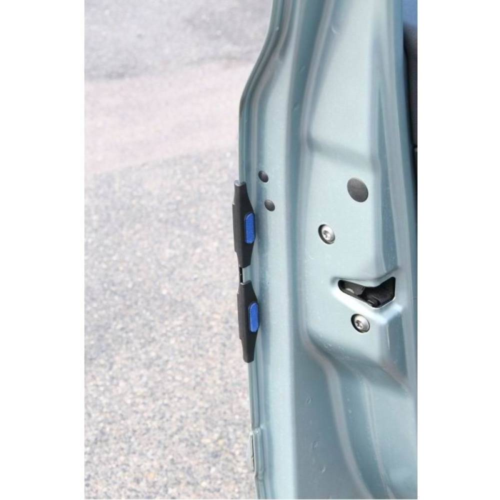 Protectie usa cu catadioptru albastru, 42961 CarCo