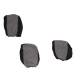 Set husa scaun microbus, autoutilitara, VAN 3 locuri (2+1) stofa, negru cu albastru si gri, DLZ30 Dealiz