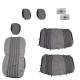 Set husa scaun microbus, autoutilitara, VAN 3 locuri (2+1) stofa, negru cu albastru si gri, DLZ30 Dealiz