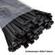 Set 100 coliere plastic negre, la punga, 450x7.5, 42185 CarCo