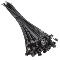 Set 100 coliere plastic negre, la punga, 450x7.5, 42185 CarCo