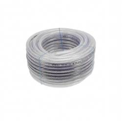 Furtun PVC fi14 tehnic, apa, aer comprimat, transparent alb cu insertie,, 81523 Godmar Furtun PVC fi14 tehnic, apa, aer comprimat, transparent alb cu insertie,, 81523 Godmar