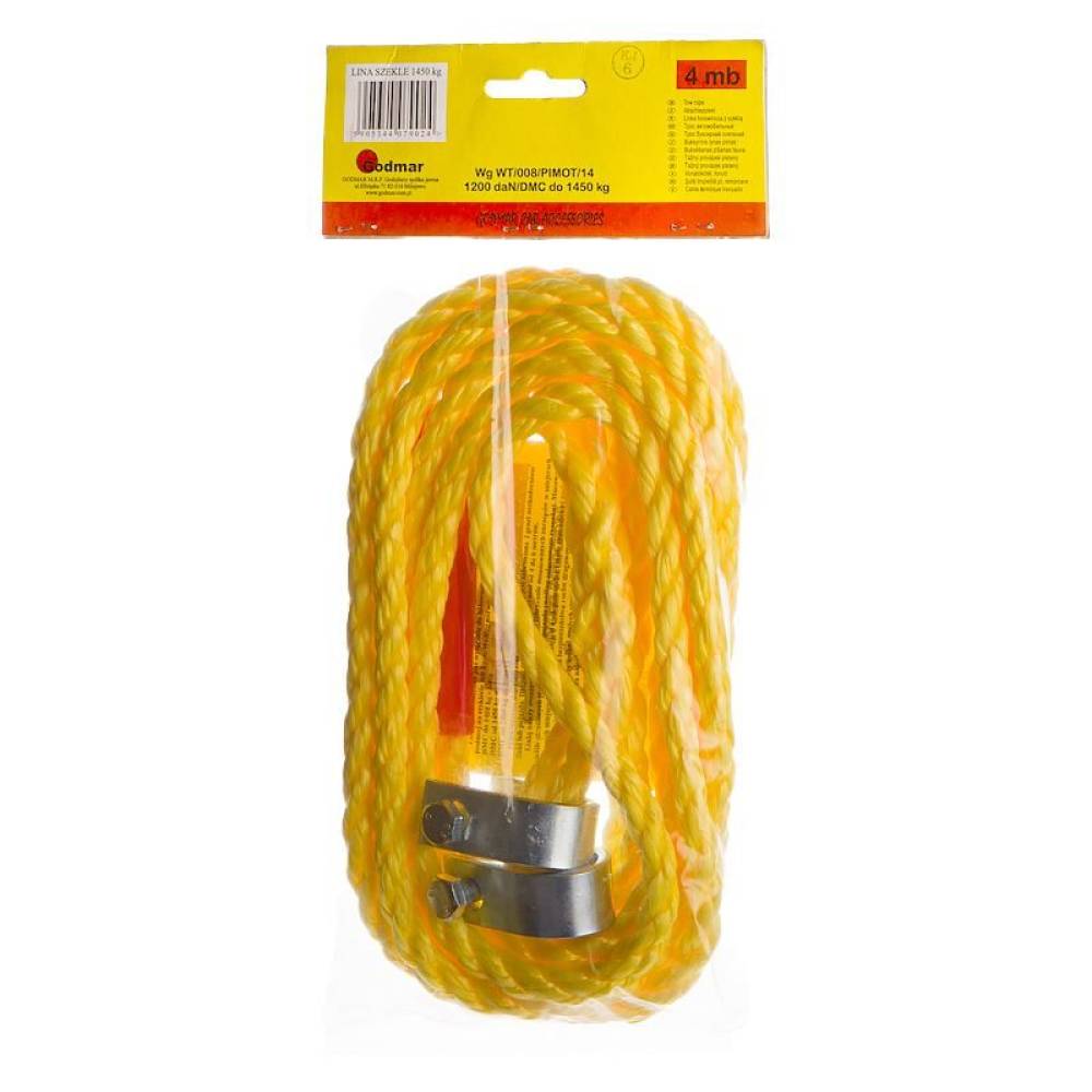 Chinga tractare funie si brida, 1.45T, 4m, 079024 Godmar