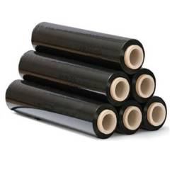 Folie stretch uz manual 1.5 Kg/Rola, 23 mic, neagra, CY97
