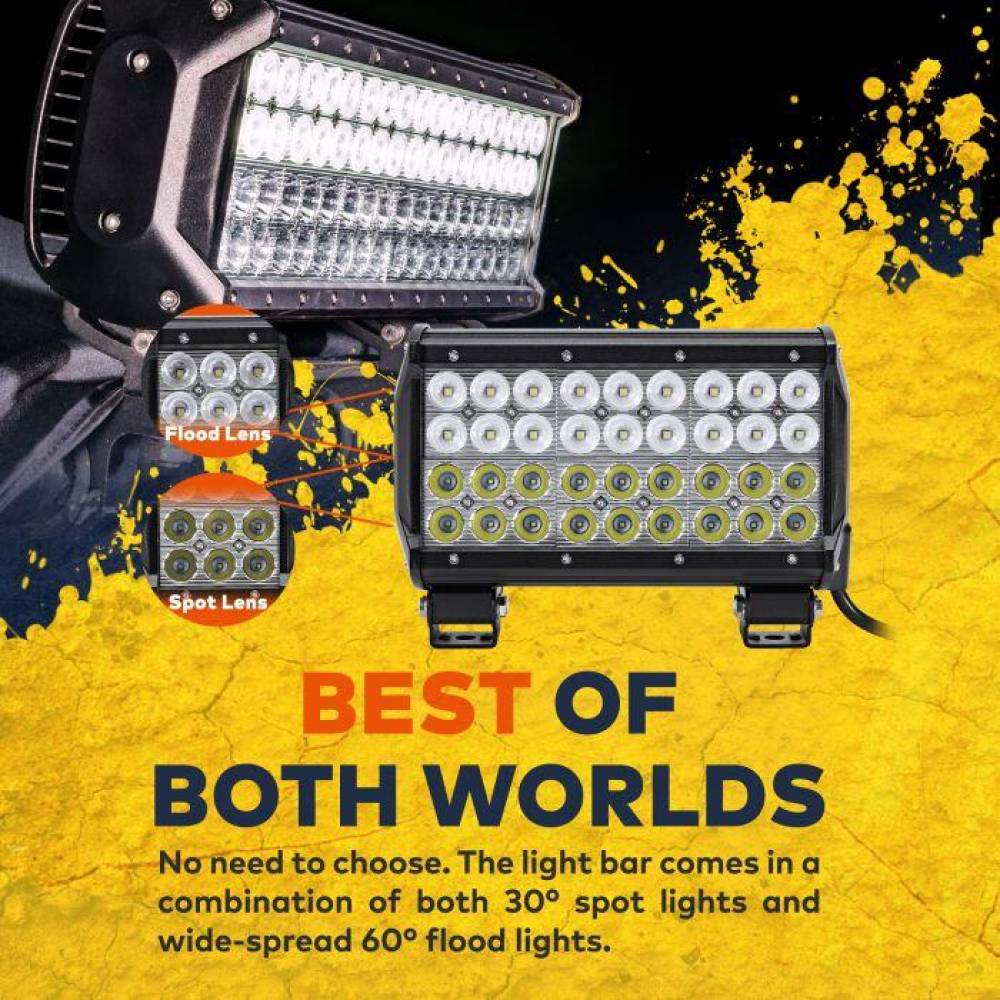 Proiector lucru, 235x201, bara LED Combo, 108W, 5032lm, LB0044 TruckLed