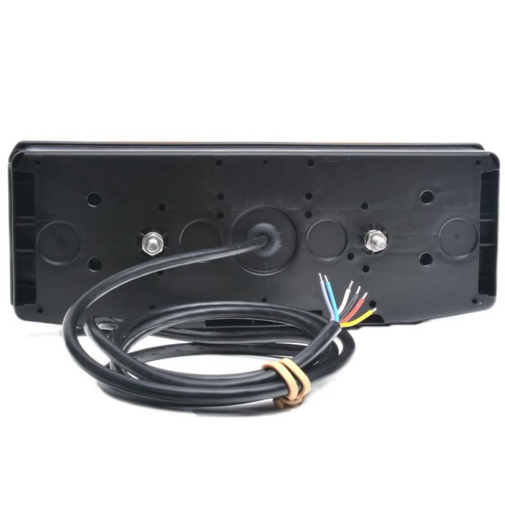 Lampa stop 350x131, 6 functii, LED, cu ceata, mers inapoi si semnalizare dinamica, dreapta, W170 DDP 1199DD Was