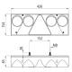 Lampa spate, 24V, 420x140, Europoint 2, 7 functii, dreapta, LED-D5-424