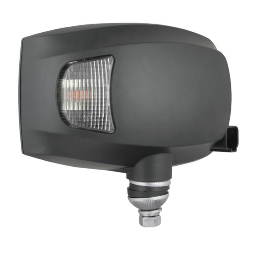 Far cu lampa semnalizare inclusa, H4 cu pozitie, cu mufa Deutsch DT04-6P, dreapta, Hella / Cobo RGV1B. 52411 Wesem