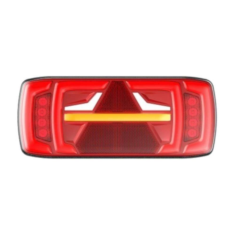 Lampa stop, 12/24V, 316x130, LED, 6 functii, semnalizare dinamica, L1919 TruckLed Lampa stop, 12/24V, 316x130, LED, 6 functii, semnalizare dinamica, L1919 TruckLed
