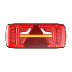 Lampa stop, 12/24V, 316x130, LED, 6 functii, semnalizare dinamica, L1919 TruckLed
