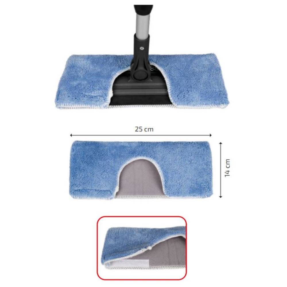 Laveta pentru curatitor geam, 25cm, FiberCover C25 Pro 407.69 Heyner