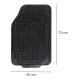 Covoras universal 72x45, ajustabile, din cauciuc, ovale Buble, fata stanga 732.03 Alca