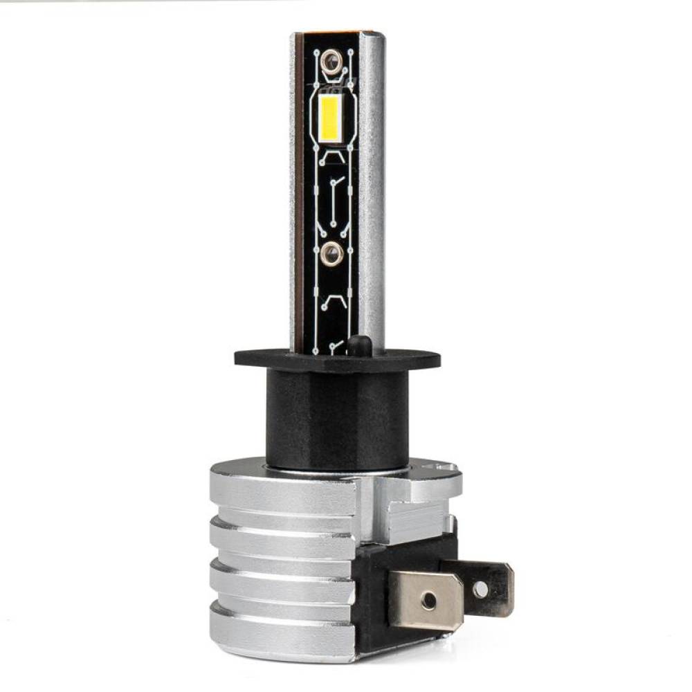 Set 2 becuri H1, cu LED, 12V, 42W, 3600lm, 6500K, 03329 Amio Set 2 becuri H1, cu LED, 12V, 42W, 3600lm, 6500K, 03329 Amio
