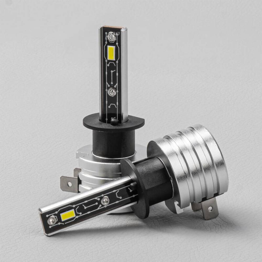 Set 2 becuri H1, cu LED, 12V, 42W, 3600lm, 6500K, 03329 Amio Set 2 becuri H1, cu LED, 12V, 42W, 3600lm, 6500K, 03329 Amio