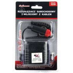 Stecher 2 prize 12V, prinderi laterale cu surub, 42300 CarCo