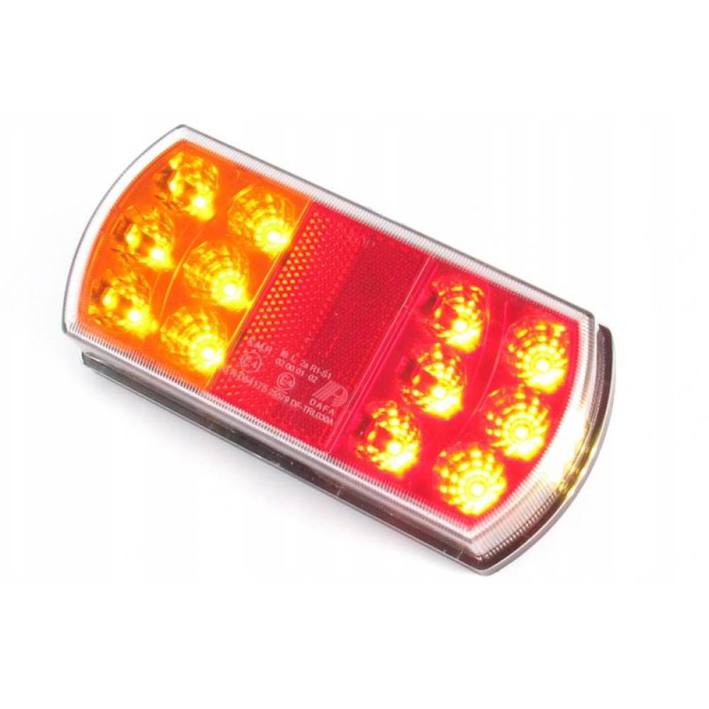 Lampa spate 165x80, 5 functii, iluminare numar, LED, 12/24V, stanga, L1846 Dafa