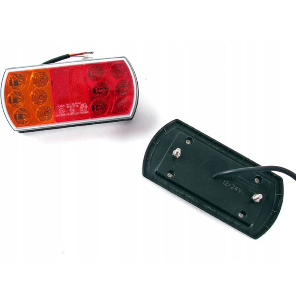 Lampa spate 165x80, 5 functii, iluminare numar, LED, 12/24V, stanga, L1846 Dafa