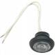 Lampa gabarit fi28, cu LED, incastrabila (fi19.6), rosie FT-074C Fristom