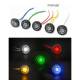Lampa gabarit fi28, cu LED, incastrabila (fi19.6), alba FT-074B Fristom