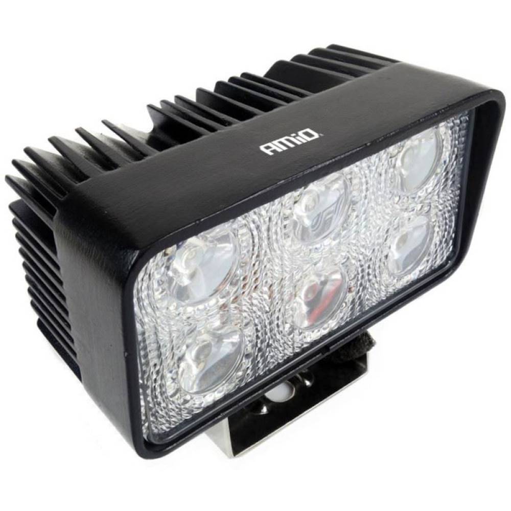 Proiector lucru, 110x60, 6 LED-uri, 9-30V / 18W, AWL02 01613 Amio