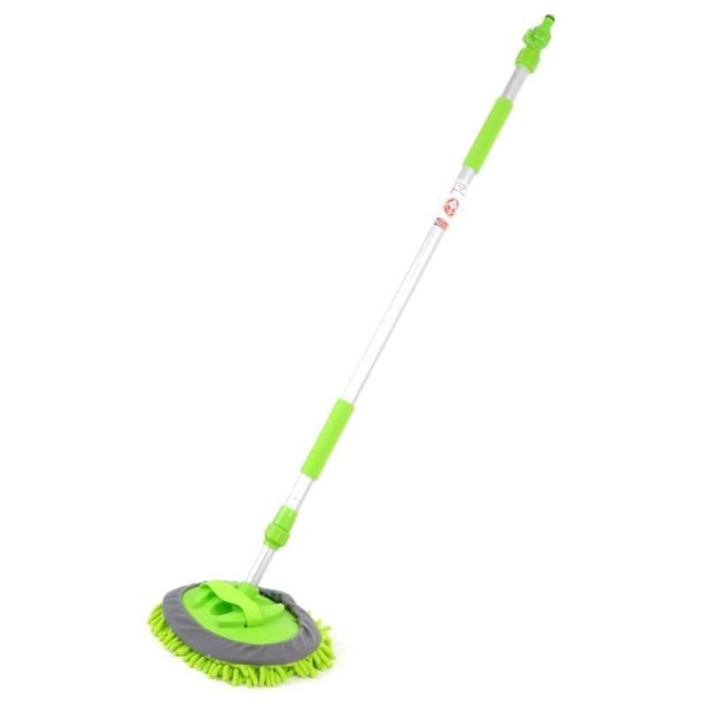 Perie auto cu franjuri telescopica, cu robinet, 120-200cm, Chenille 02398 Amio