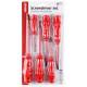 Set 7 surubelnite, 3 plus, 3 minus, izolate, 02410 Amio