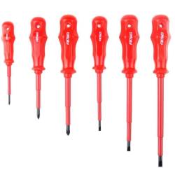Set 7 surubelnite, 3 plus, 3 minus, izolate, 02410 Amio
