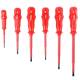 Set 7 surubelnite, 3 plus, 3 minus, izolate, 02410 Amio