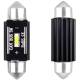 Set 2 becuri sofit 12V/24V C5W 36mm 1 LED tip SMD 1860, UltraBright, CANBUS 02442 Amio