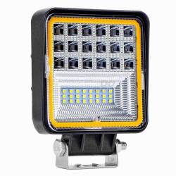 Proiector lucru 110x110, 2 functii, LED, 9-30V, 45W, 3360lm, Combo cu Angel Eyes AWL12, 02426 Amio