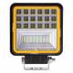 Proiector lucru 110x110, 2 functii, LED, 9-30V, 45W, 3360lm, Combo cu Angel Eyes AWL12, 02426 Amio