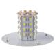 Girofar 12/24V, h122, LED, prindere cu 3 suruburi sau magnet, 01503 Amio