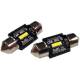 Set 2 becuri sofit 12V/24V C5W 31mm, 1 Led SMD 1860 UltraBright, CANBUS 02441 Amio