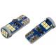 Set 2 becuri T10e, 18 LED-uri tip SMD2016, 12-24V, W5W, CANBUS 01292 Amio