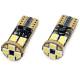 Set 2 becuri T10e, 12 LED-uri SMD 2835, 12-24V, W5W, CANBUS 01636 Amio Set 2 becuri T10e, 12 LED-uri SMD 2835, 12-24V, W5W, CANBUS 01636 Amio
