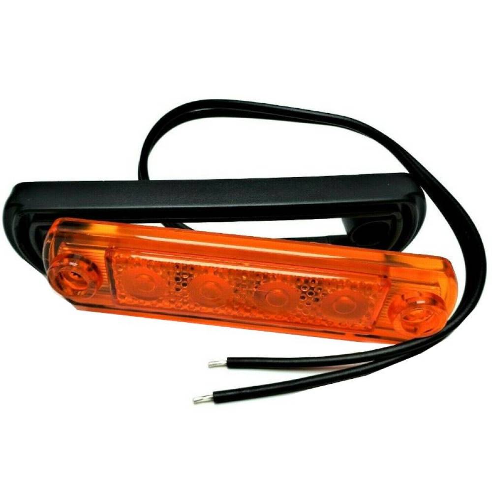 Lampa gabarit 110x31, LED, galbena, LD 676 Horpol