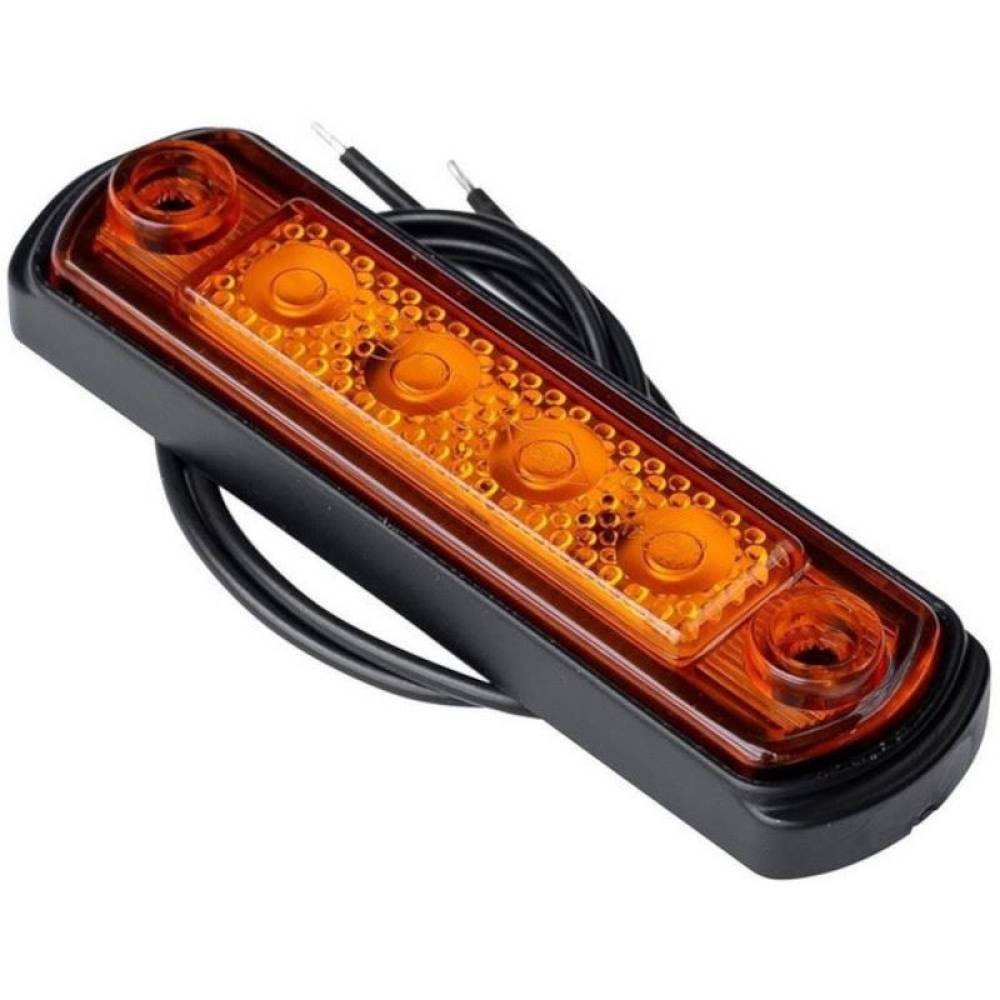 Lampa gabarit 110x31, LED, galbena, LD 676 Horpol