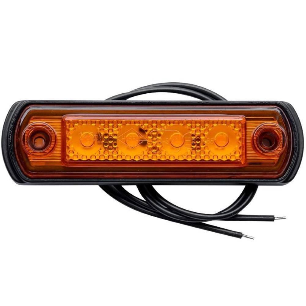 Lampa gabarit 110x31, LED, galbena, LD 676 Horpol