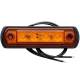 Lampa gabarit 110x31, LED, galbena, LD 676 Horpol