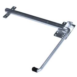 Opritor ușă, galvanizat, lungime 430 mm / 265 mm, Solus TNO 440