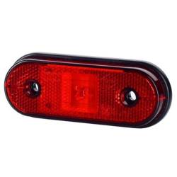 Lampa gabarit 120x46, LED, rosie, LD634 Horpol