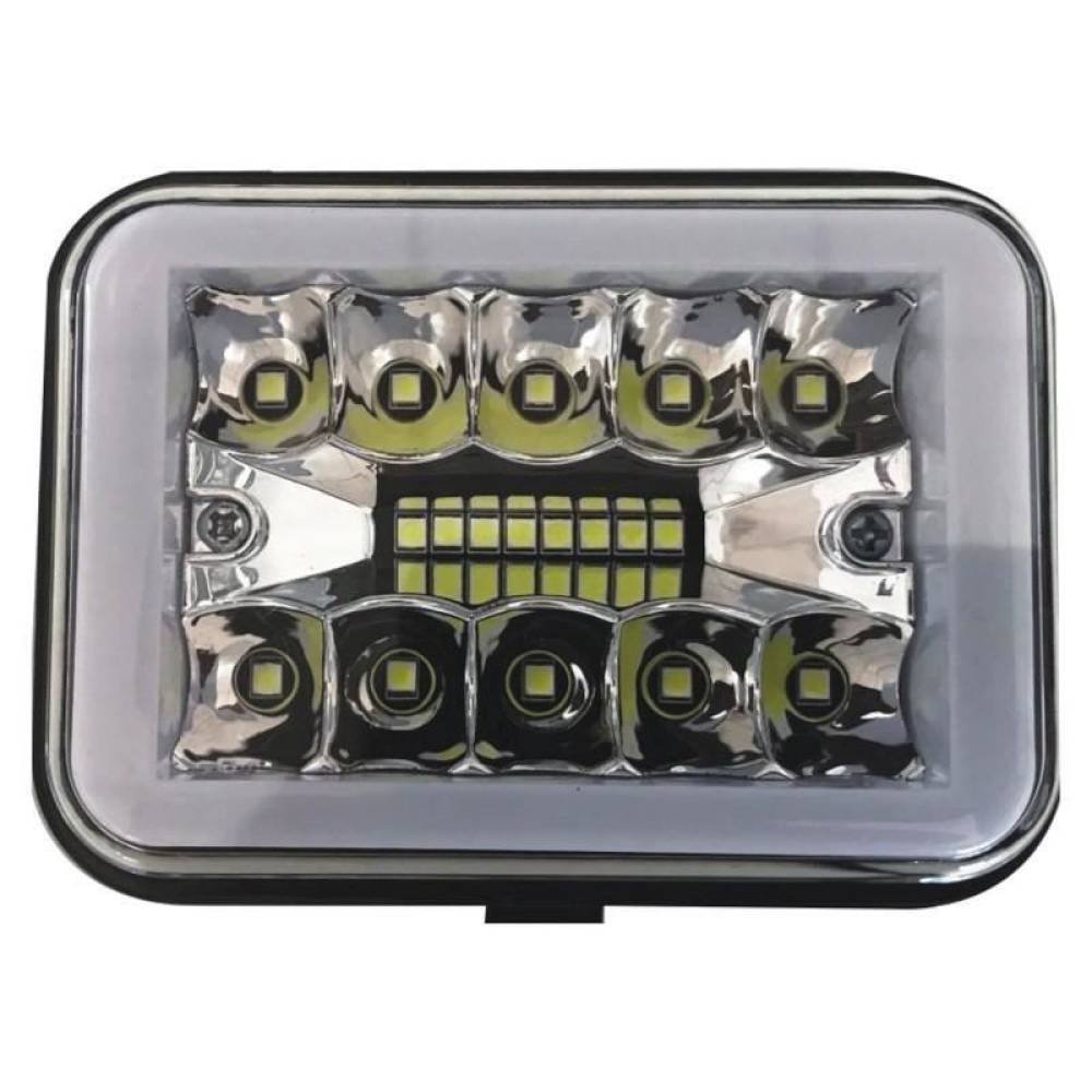 Proiector faza lunga cu DRL zi 100x72,AngelEyes Neon, 12-80V, 20W, SPT301-201T301-201