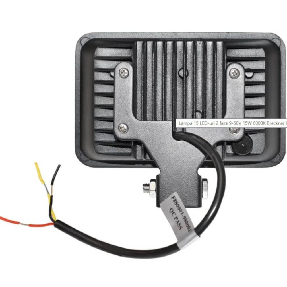Proiector lucru, 170x110, LED, 2 faze, 9-60V / 45W, 1668lm, spot, BK69042.