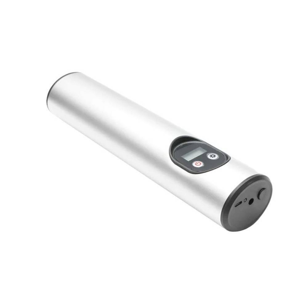 Compresor aer portabil, wireless, cu acumulator, 6000Am, incarcare cu USB, 10.3bar, 12.4V, 60W, manomentru digital programabil, Breckner Germany 