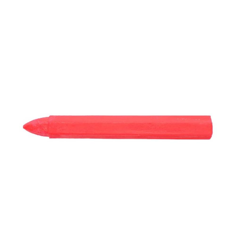 Creta industriala marcaj lemn, rosu fluorescent, pret/buc BK88678