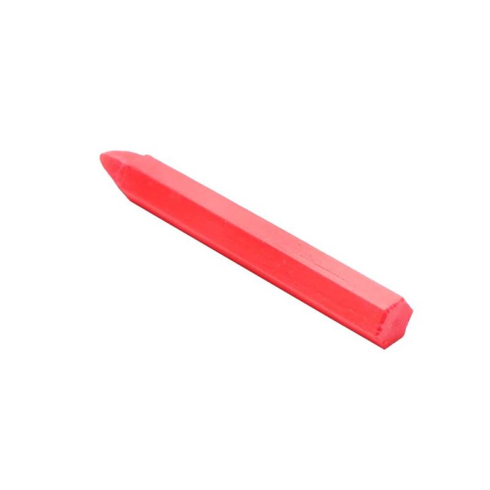 Creta industriala marcaj lemn, rosu fluorescent, pret/buc BK88678